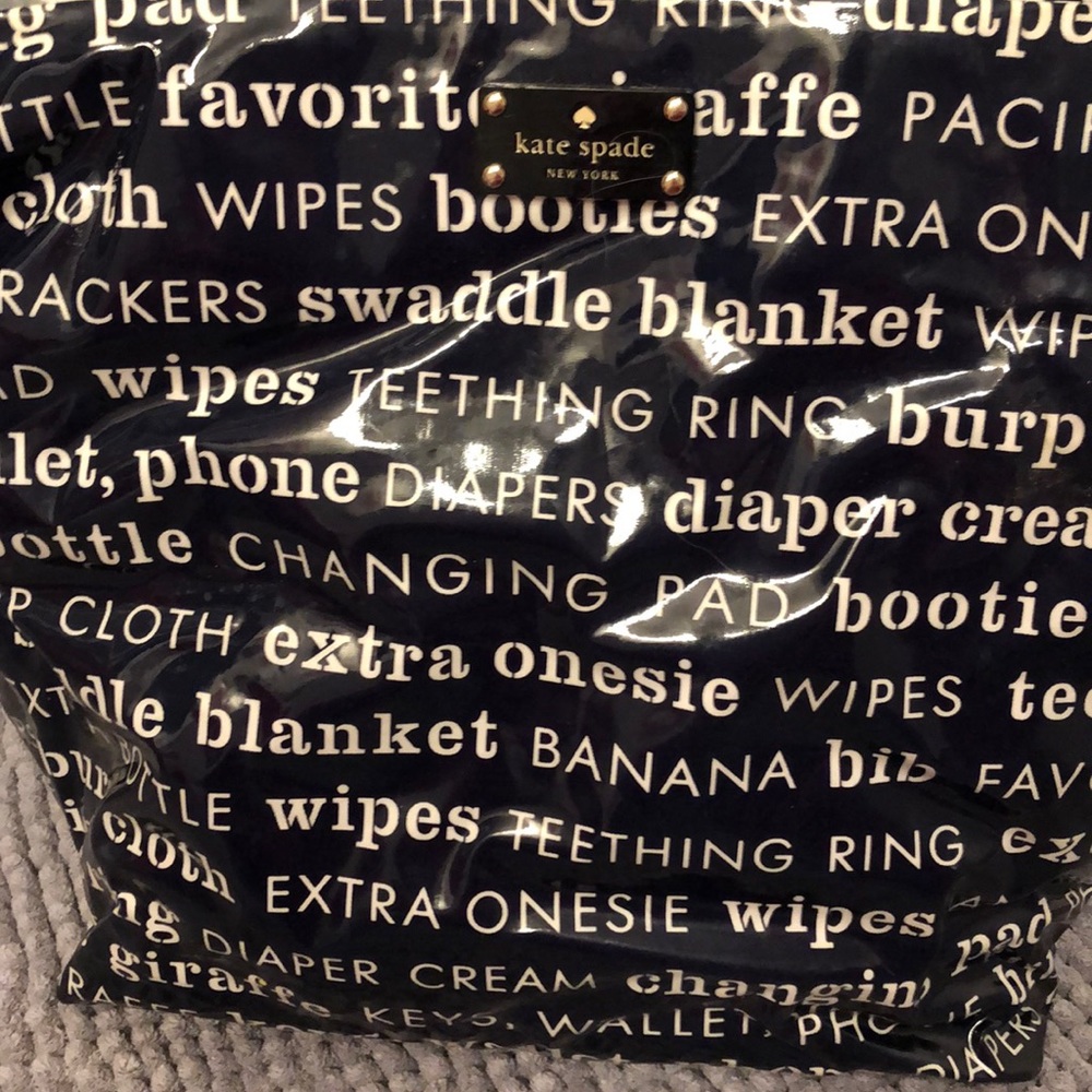 Kate Spade baby bag
